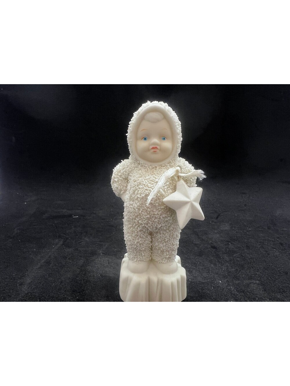 Department 56 Snowbabies Best Little Star Figurine 68842 Vintage Porcelain Angel
